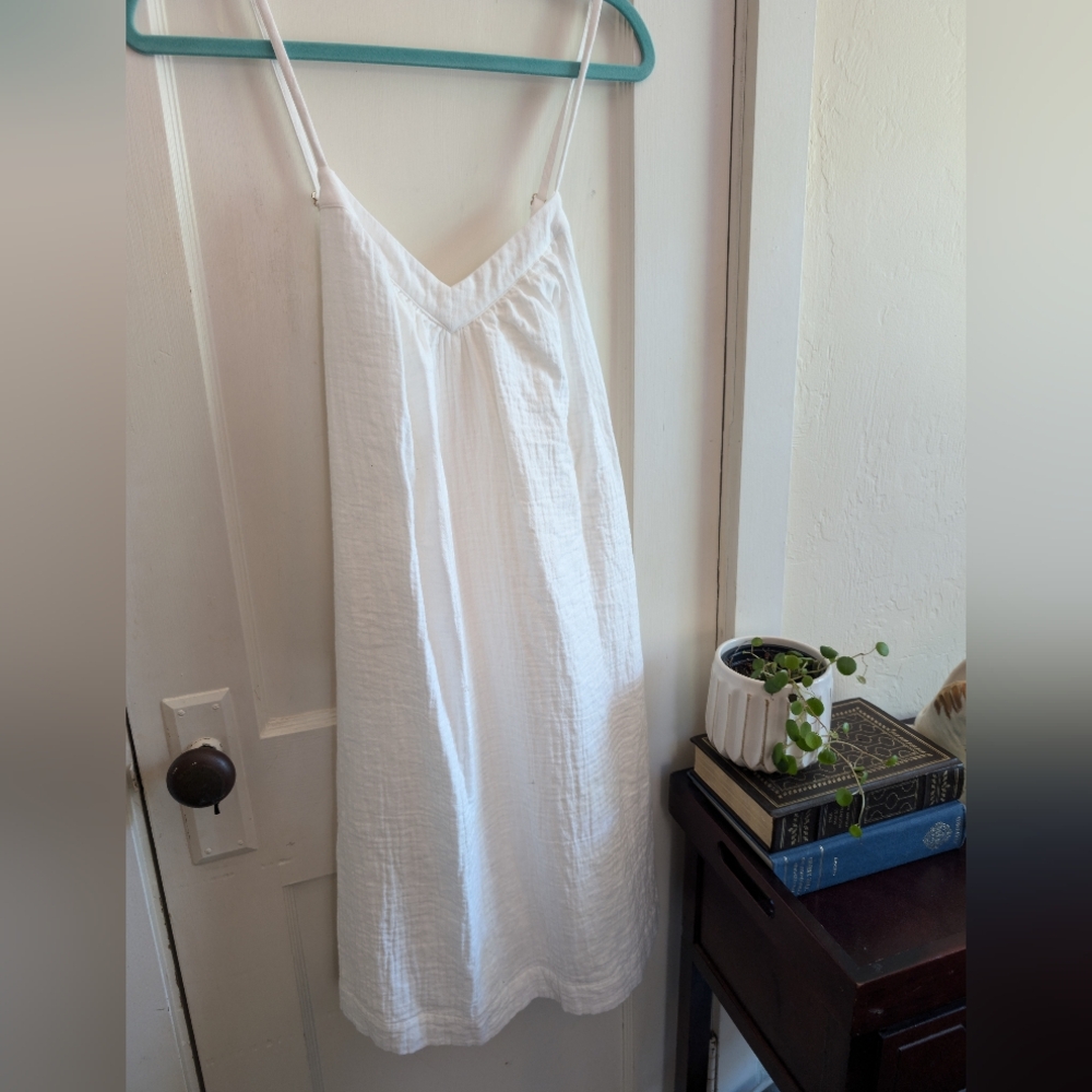 **White** Size 0x/X Ava & Viv Plus Size Mod Abstr… - image 2